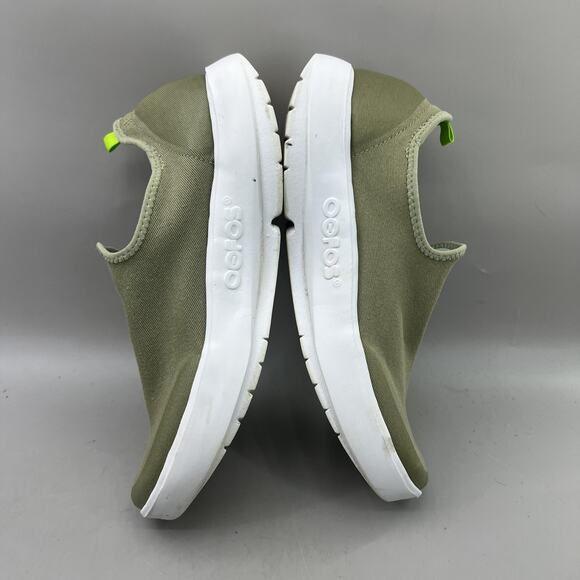 OOFOS Oomg Eezee Recovery Shoes Women Size 9 Green Lightweight Comfort Sneakers - Picture 6 of 8